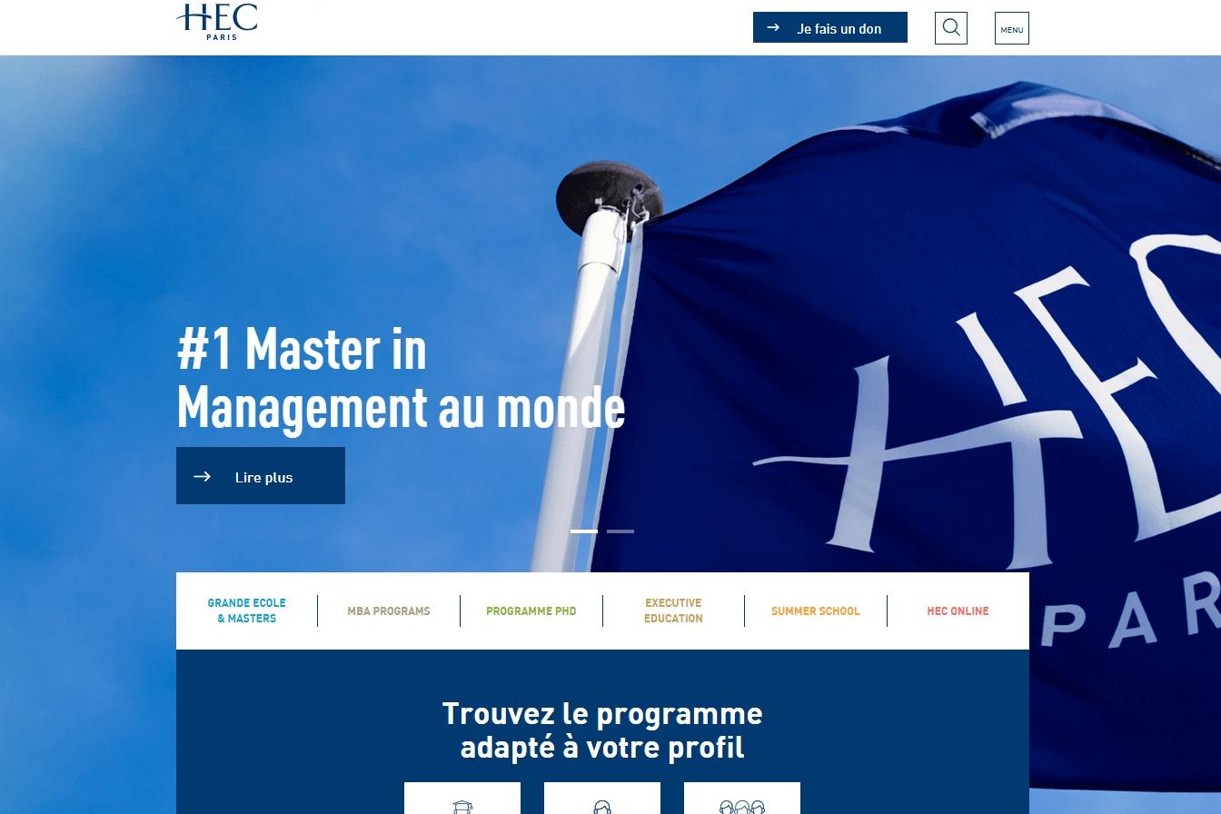Master Management d'HEC Paris