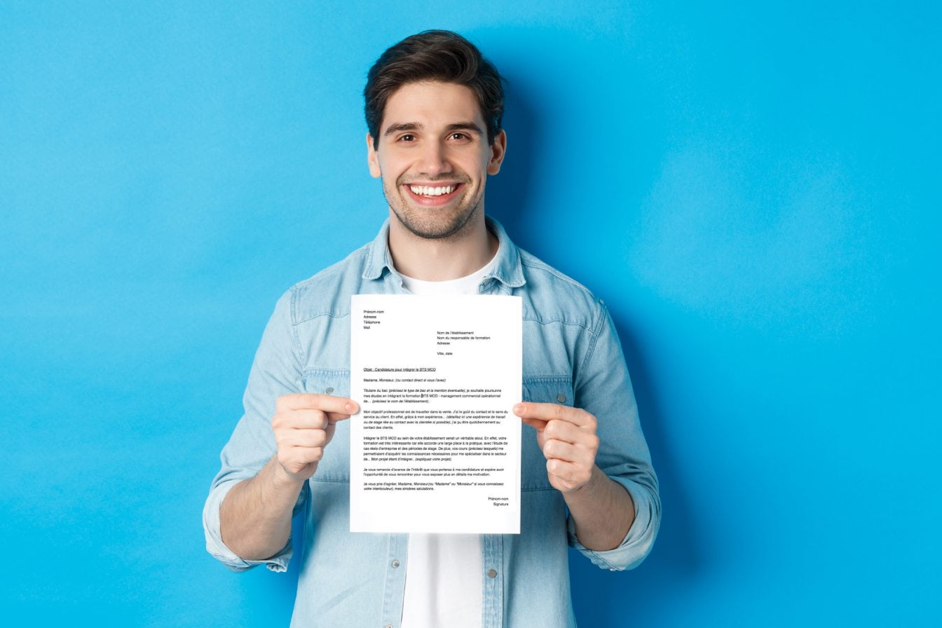 Lettre de motivation pour intégrer un BTS MCO La première étape vers