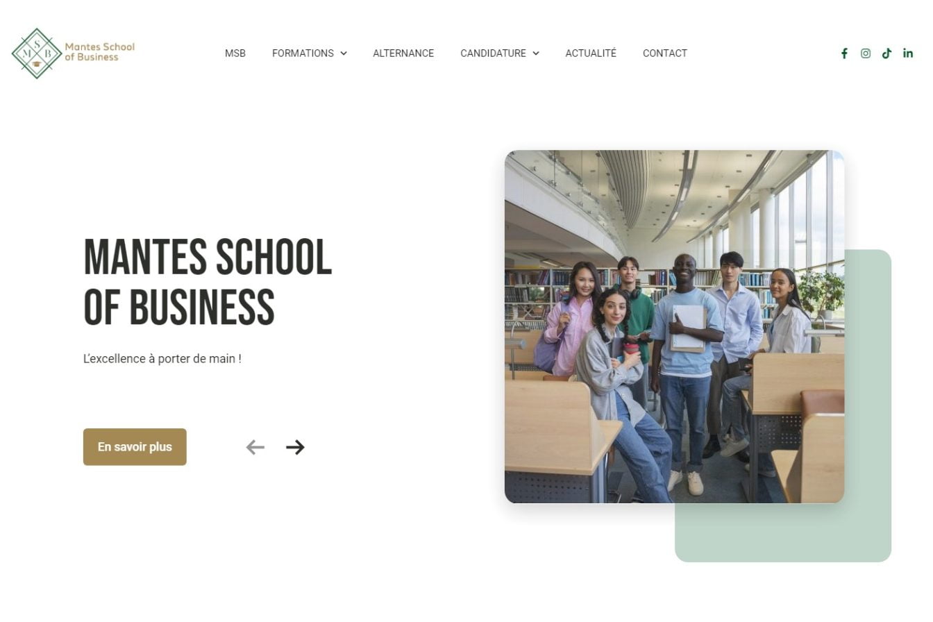 Une nouvelle école de commerce en centre-ville de Mantes-la-Jolie ! 8 Mantes School of Business