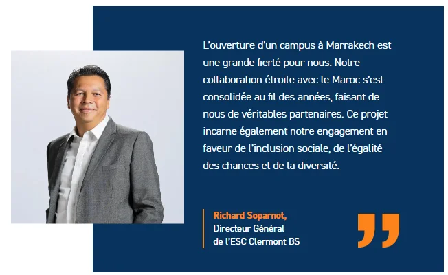 L'École de commerce de Clermont-Ferrand s'installe à Marrakech 2 Richard Soparnot